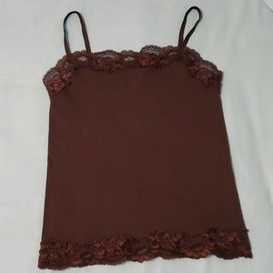 Ann Taylor Sz Small Brown Camisole